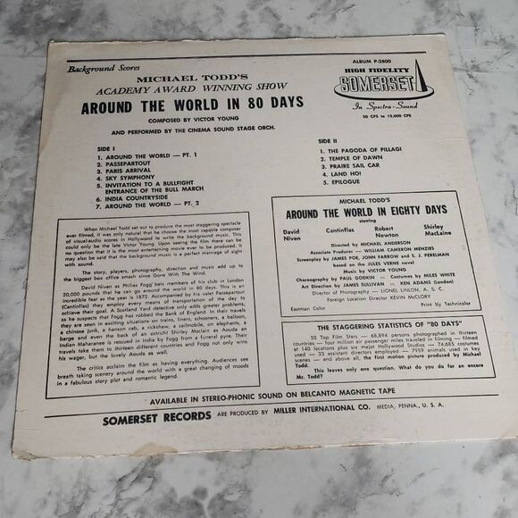 Around the World in 80 Days Vinyl Record - Picture 3 of 16